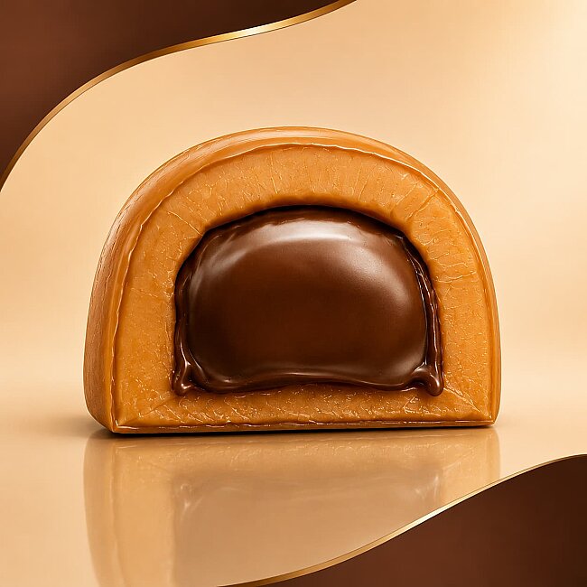 Fondante Fudge Çikolata Kremalı 1000 Gr. (1 Poşet) - 2