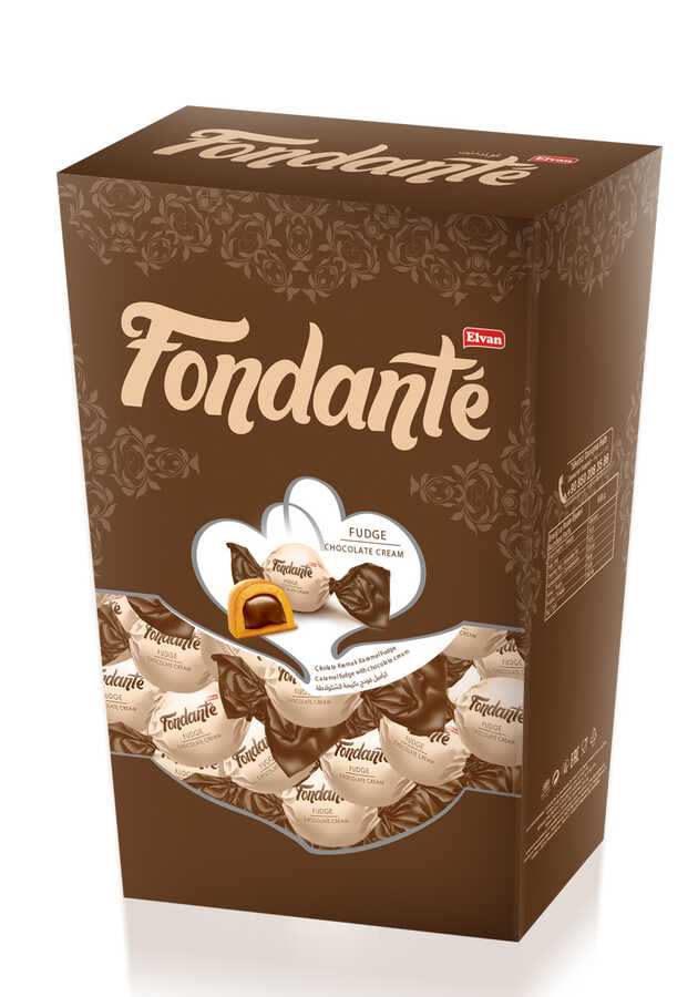 Fondante Fudge Çikolata Kremalı Hediyelik 300 Gr. (1 Kutu) Fondan