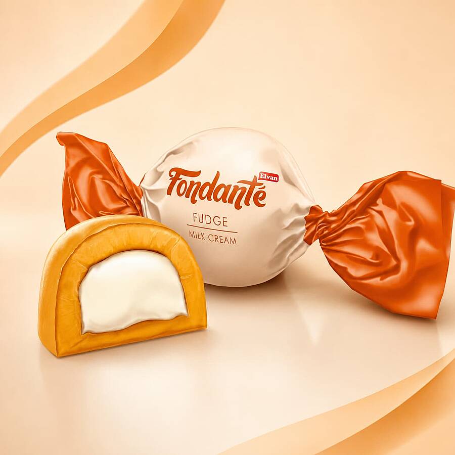 Fondante Milk Fudge 1000 Gr. (1 Bag) - 2