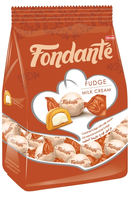 Fondante Sütlü Fudge 1000 Gr. (1 Poşet) - Fondante