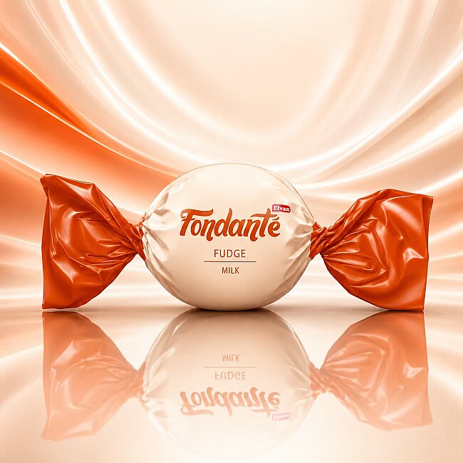 Fondante Sütlü Fudge 500 Gr. (1 Poşet) - 3