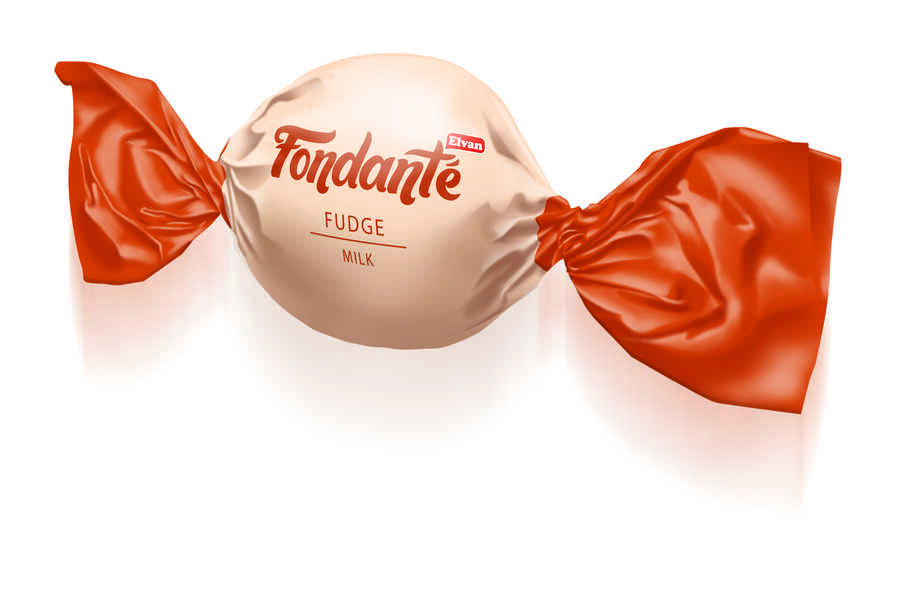 Fondante Sütlü Fudge 500 Gr. (1 Poşet) Fondante, Fondan Fondante