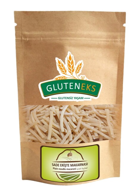 Glutensiz Sade Erişte Makarnası 125 Gr. (1 Paket) - Gluteneks