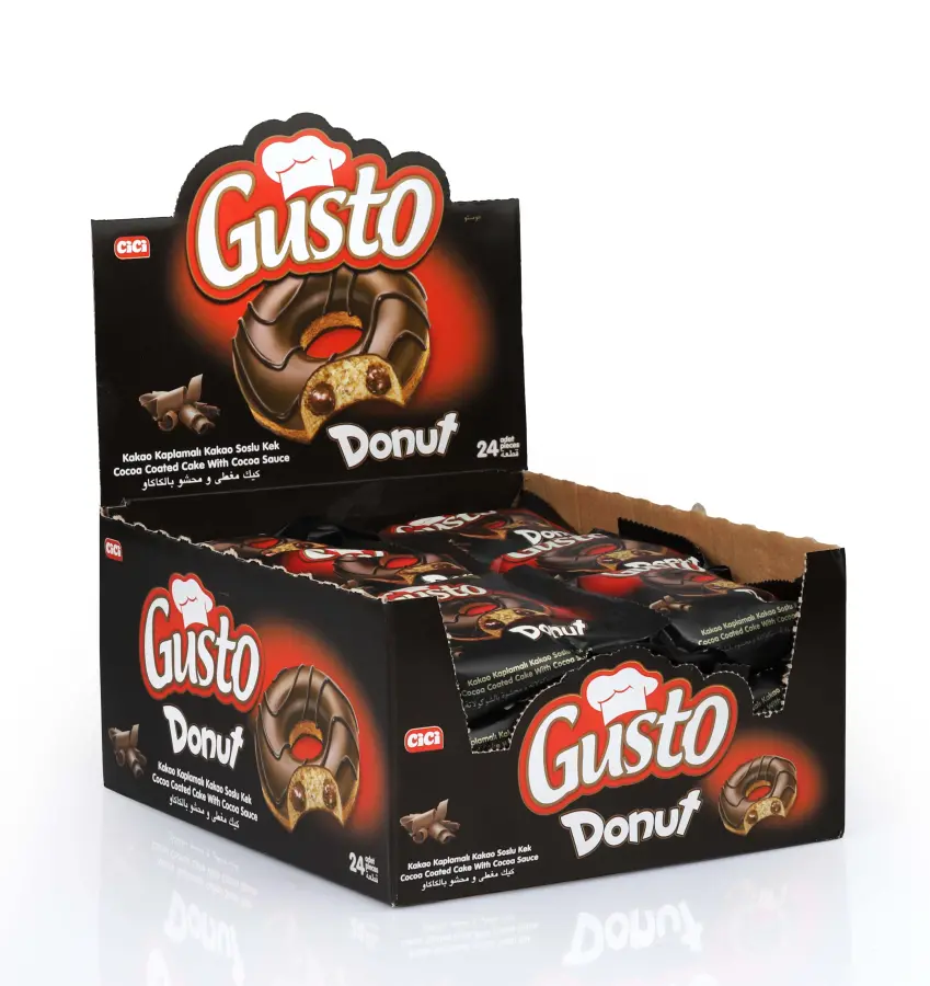 Gusto Donut Kakaolu Kek 35 Gr. 24lü (1 Kutu) - 2