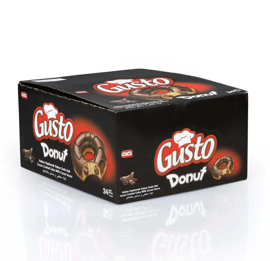 Gusto Donut Kakaolu Kek 35 Gr. 24lü (1 Kutu) - 4