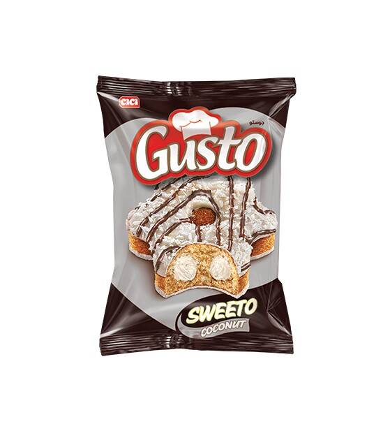 Gusto Sweeto Cake with Coconut 40 Gr. 24 Pieces (1 Box) - 2