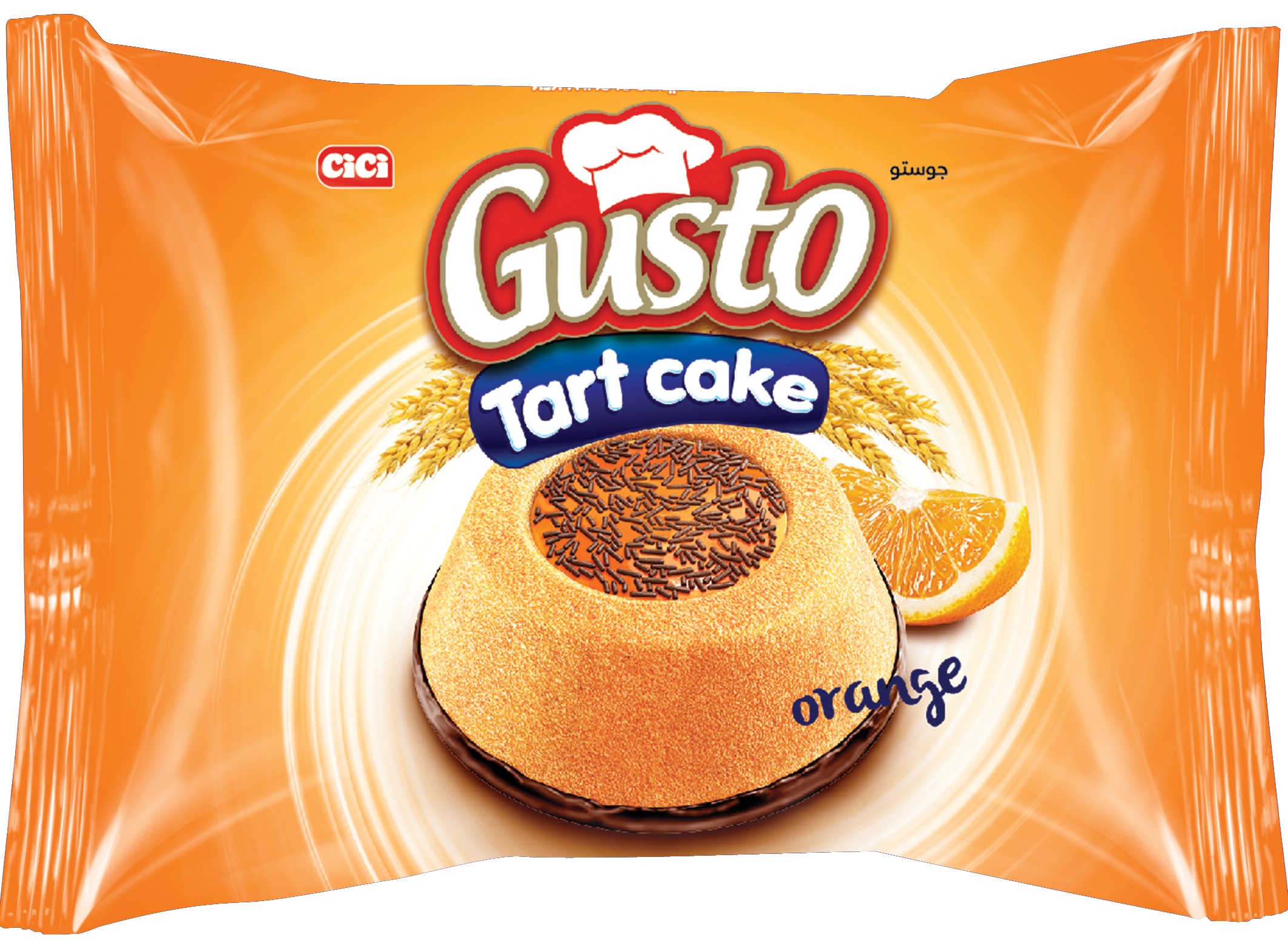 Gusto Tart Portakal Jöleli Kek 45GrX24X6 (1 Koli)