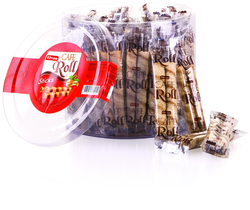  Caferoll Hazelnut 10 Gr. 48 pcs (1 Cylinder Box) - 2