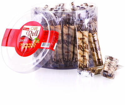  Caferoll Hazelnut 10 Gr. 48 pcs (1 Cylinder Box) - 2