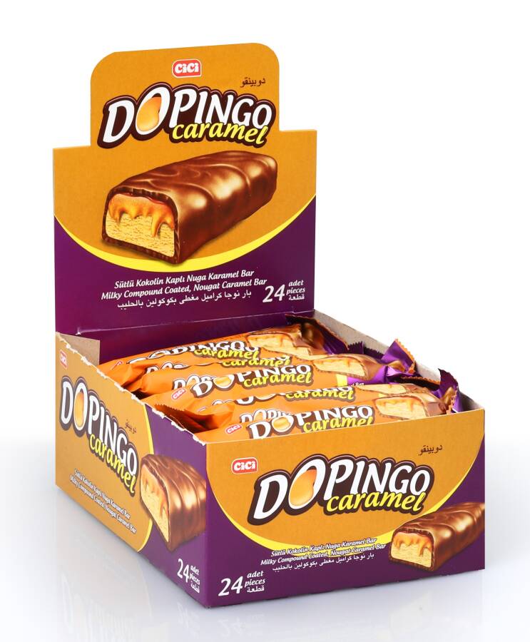 Dopingo Caramel 18 Gr 24 pcs (1 Box) - 3