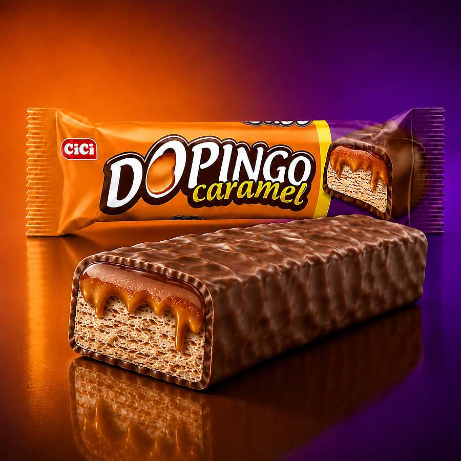 Dopingo Caramel 18 Gr 24 pcs (1 Box) - 3