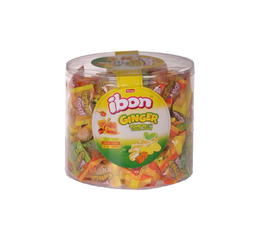Ibon Ginger Candy 1000 Gr. (1 Cylinder Box) - 2