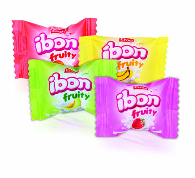 Ibon Milky Fruity Candy 1000 Gr. (1 Bag) - 2