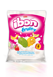 Ibon Milky Fruity Candy 1000 Gr. (1 Bag) - Elvan