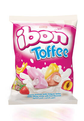  Ibon Toffee Milk Fruit Candy 1000 Gr. (1 Bag) - 1