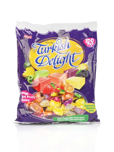 Jelaxy Turkish Delight 500 Gr. (1 Bag) - Elvan