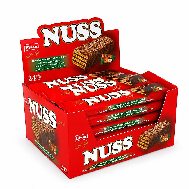 Nuss Cocoa 28 Gr. 24 Pieces (1 Box) - 3