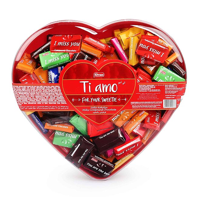 Tiamo 450 Gr. (1 Heart Box) - 2