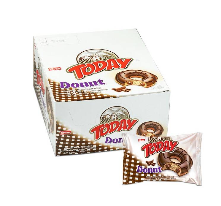 Today Donut Cocoa 35 Gr 24 pcs (1 Box) - 4