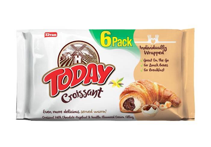 Today Croissant Chocolate Vanilla 45 Gr. 6 pcs (1 Box) - 5