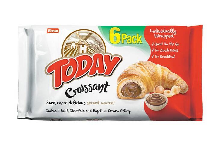  Today Croissant Chocolate 45 Gr. 6 pcs (1 Box) - 5