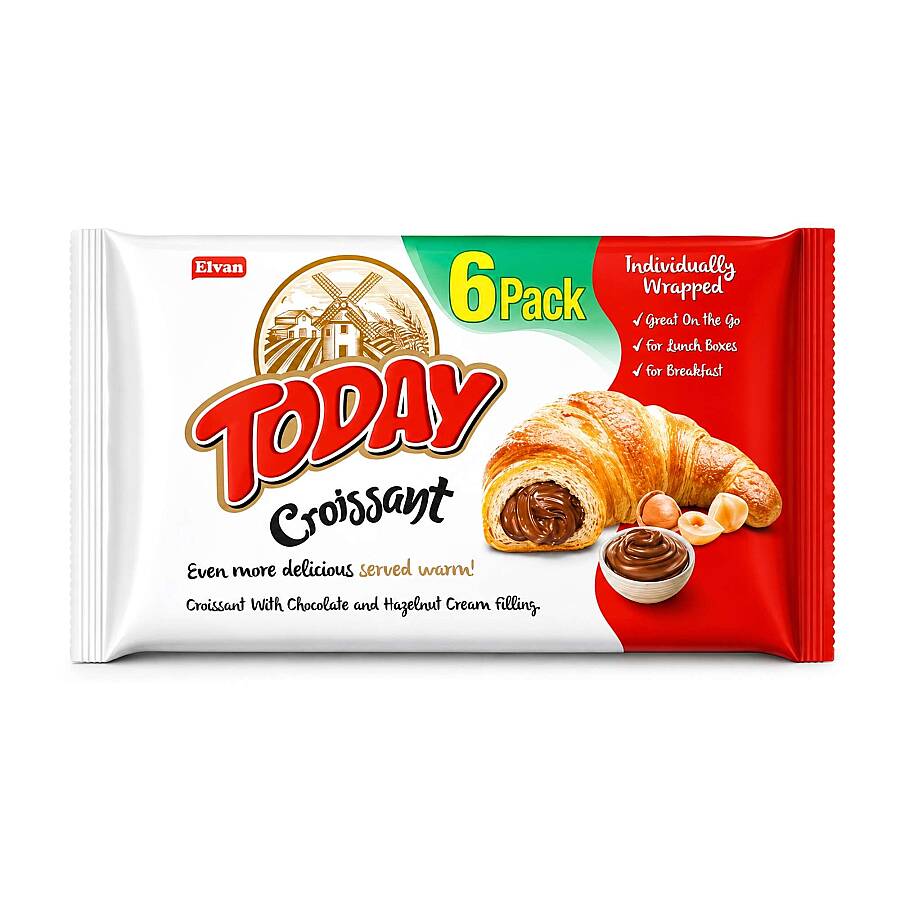  Today Croissant Chocolate 45 Gr. 6 pcs (1 Box) - 3