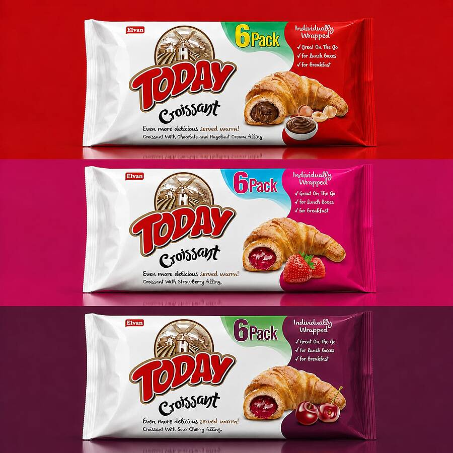 Today Croissant Mix 6 pcs (3 Packs) - 2