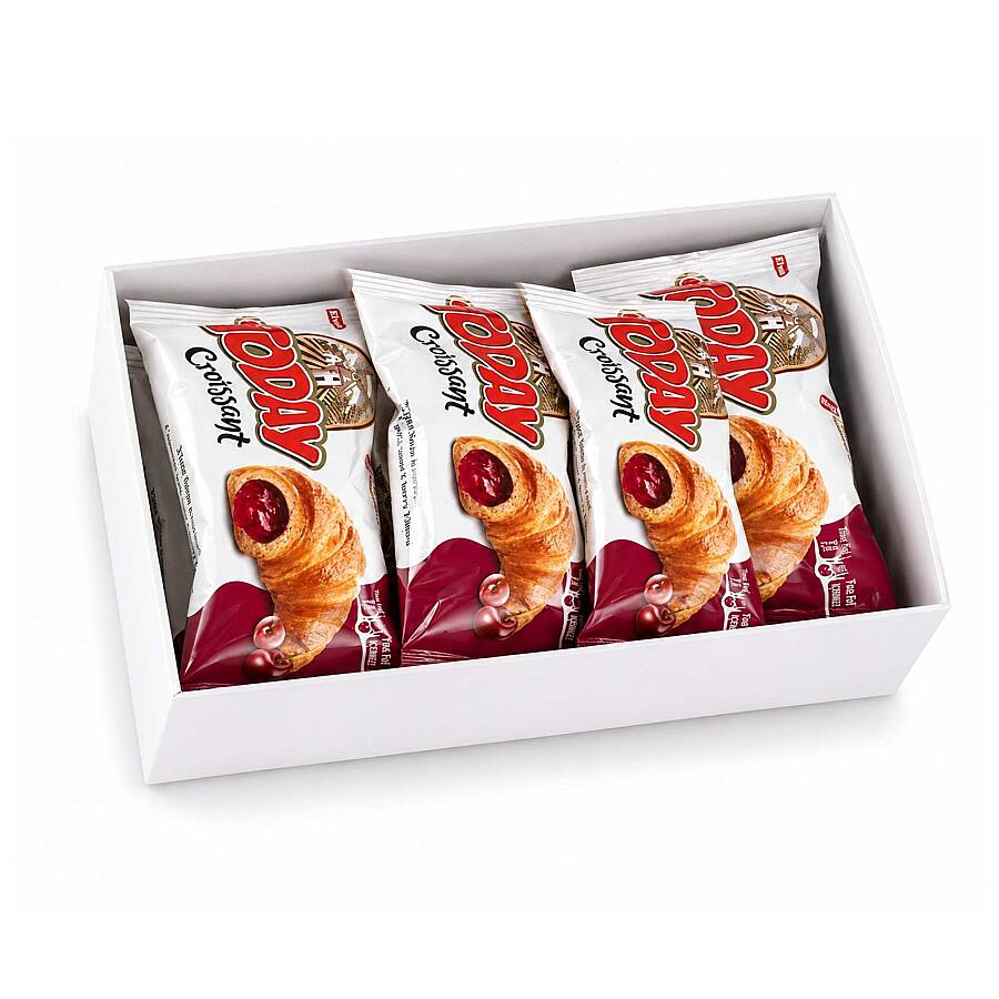  Today Croissant Cherry 45 Gr. 6 pcs (1 Box) - 4