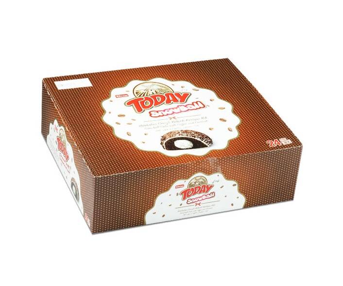 Today Snowball Coffee Cake 50 Gr. 24 pcs (1 Box) - 3