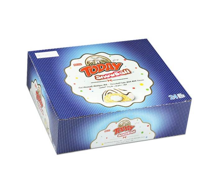 Today Snowball Milky Cake 40 Gr. 24 pcs (1 Box) - 3