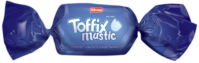 Toffix Mastic Drop Gummy Candy 1000 Gr. (1 Bag) - 2