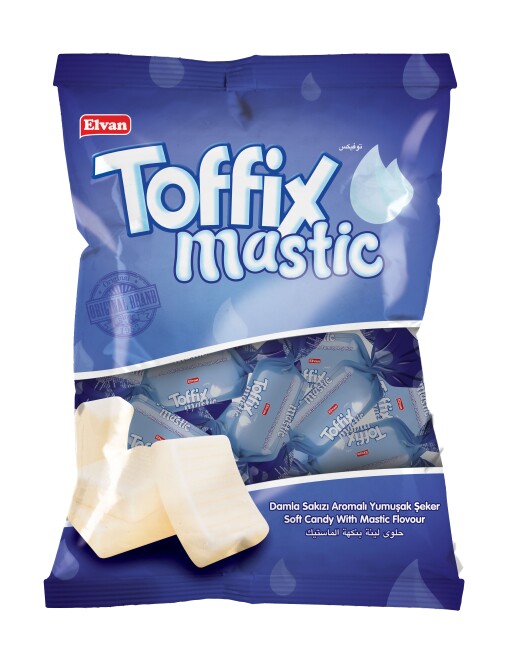 Toffix Mastic Drop Gummy Candy 1000 Gr. (1 Bag) - 1