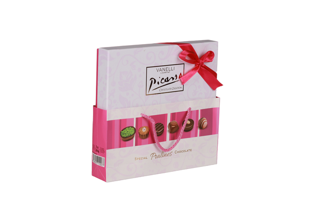 Vanelli Picasso Madlen Mix Chocolate 200 Gr. (1 Pink Box) - Vanelli