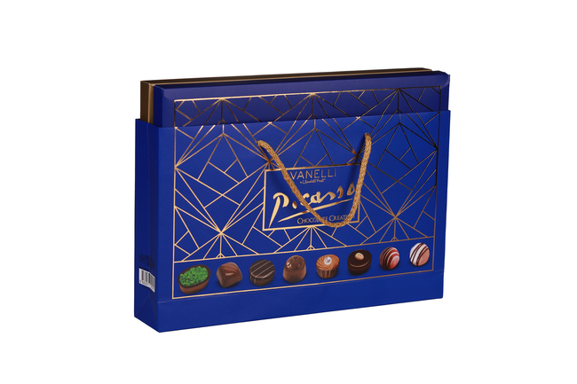 Vanelli Picasso Madlen Mix Chocolate 305 Gr. (1 Dark Blue Box) - Vanelli