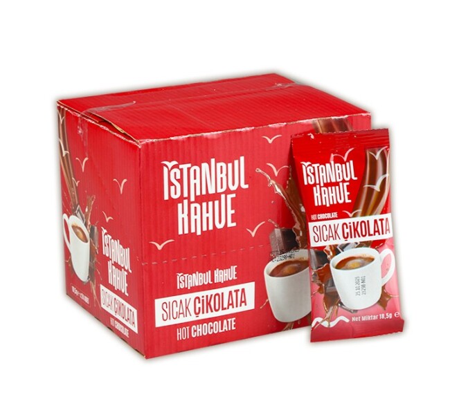 İstanbul Kahve Sıcak Çikolata 18,5 Gr. 24 Adet (1 Kutu) - 2