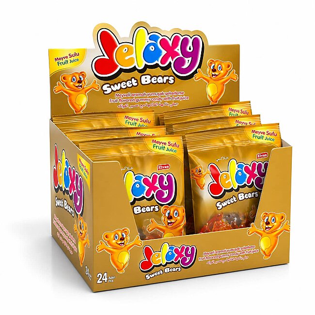 Jelaxy Ayıcık 20 Gr. 24 Adet (1 Kutu) - 3