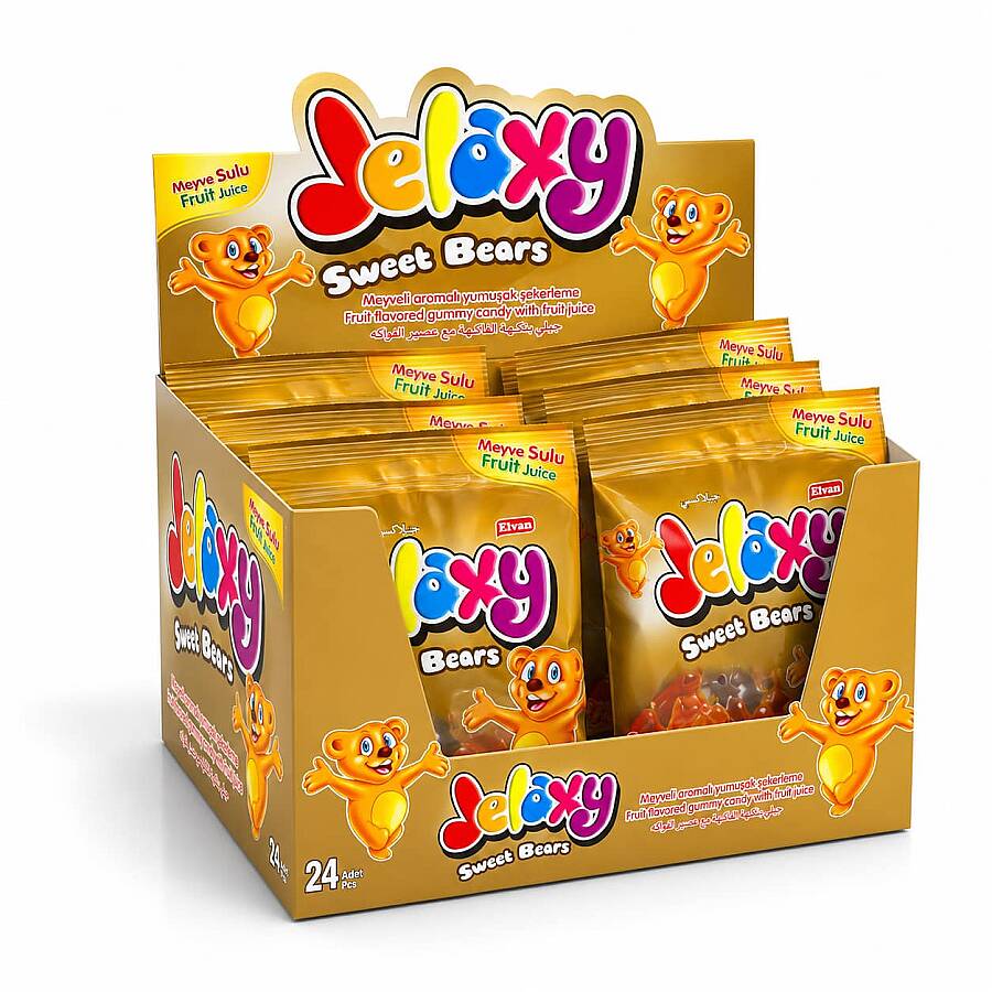 Jelaxy Ayıcık 20 Gr. 24 Adet (1 Kutu) - 3