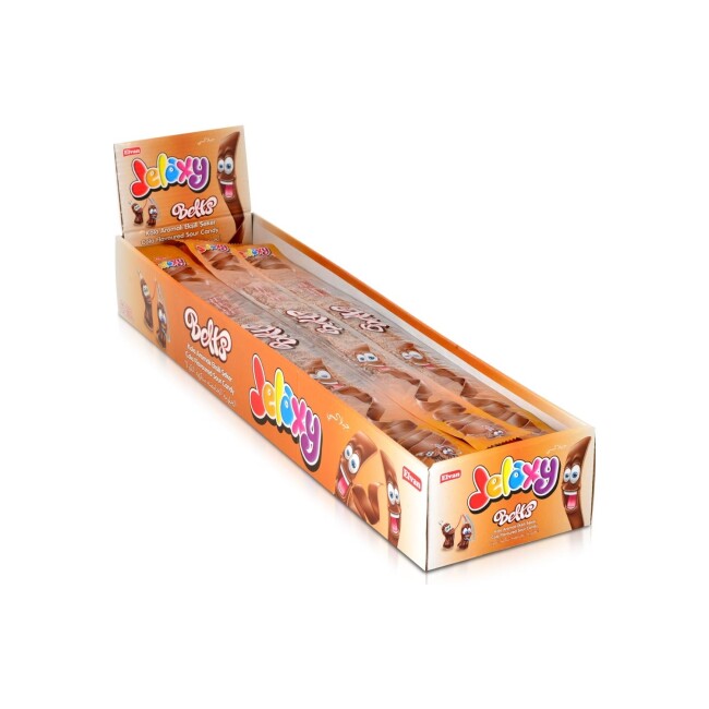 Jelaxy Belt Candy Cola 15 Gr 60 Pieces (1 Box) - Elvan
