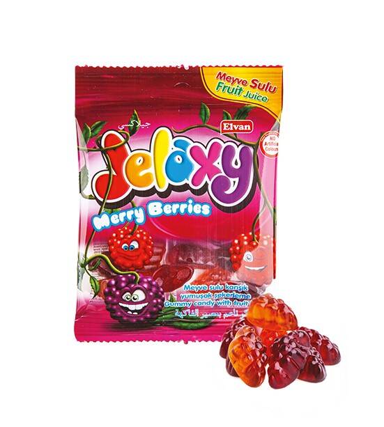 Jelaxy Cluster Blackberry 80 Grams (1 Pack) - 1