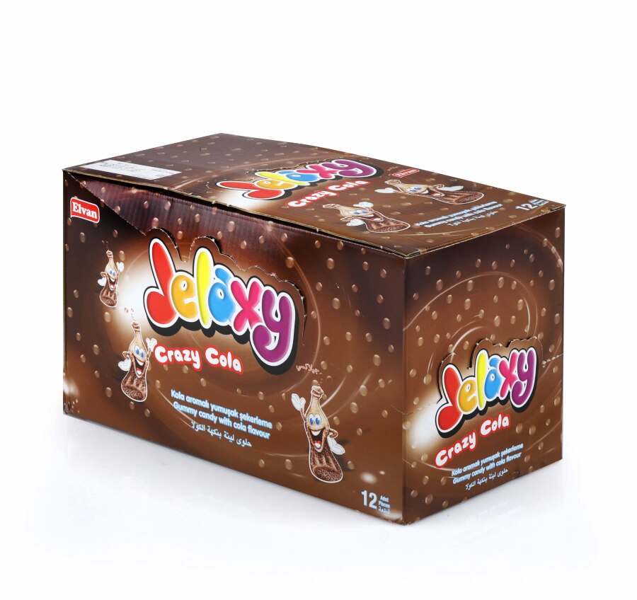 Jelaxy Cola (Cola) Soft Candy 80 Gr (1 Box) - 4