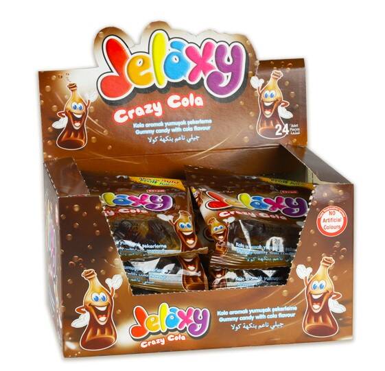 Jelaxy Cola Soft Candy 20 Gr. 24 Pieces (1 Box) - 3