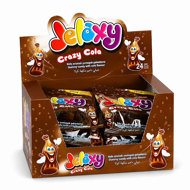 Jelaxy Cola Soft Candy 20 Gr. 24 Pieces (1 Box) - 3
