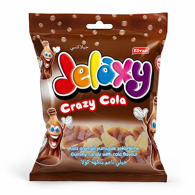 Jelaxy Cola (Kola) Yumuşak Şeker 20 Gr. 24 Adet (1 Kutu) - 2