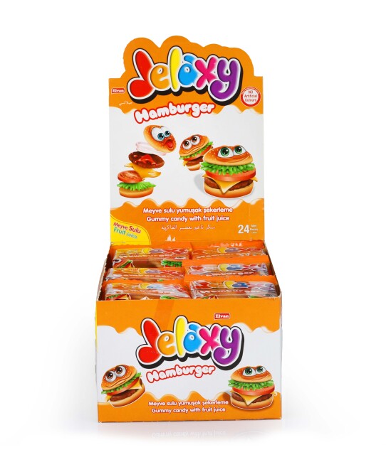 Jelaxy Hamburger 20 Gr. 24 Adet (1 Kutu) - 3