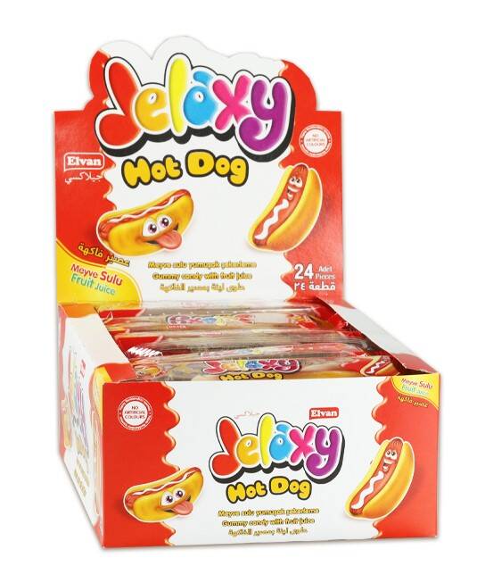 Jelaxy Hot Dog 20 Gr. 24 Pieces (1 Box) - 3