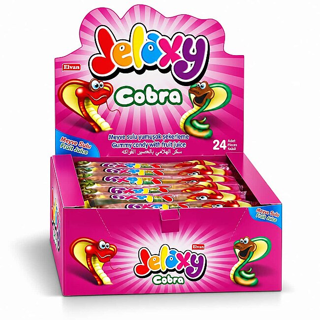 Jelaxy Kobra 20 Gr 24 Adet (1 Kutu) - Jelaxy