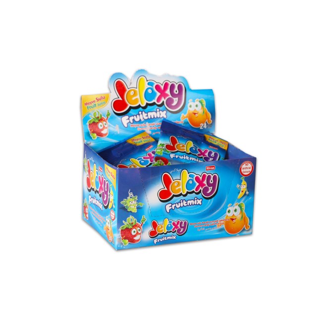 Jelaxy Meyve Bahçesi 20 Gr. 24 Adet ( 1 Kutu ) - Jelaxy