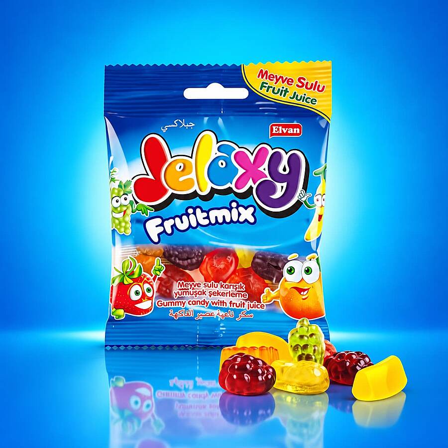 Jelaxy Meyve Bahçesi 20 Gr. 24 Adet ( 1 Kutu ) - 3