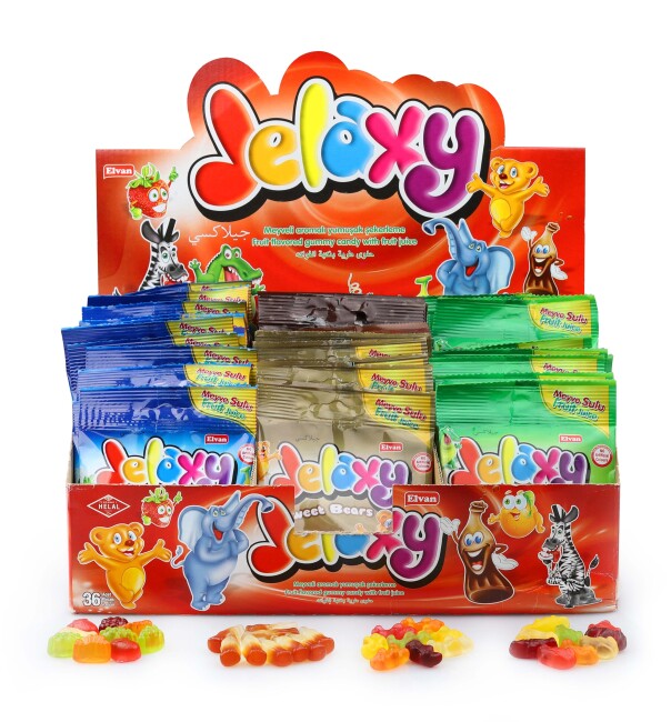 Jelaxy Mix 20 Gr. 36 Adet ( 1 Kutu ) - Elvan