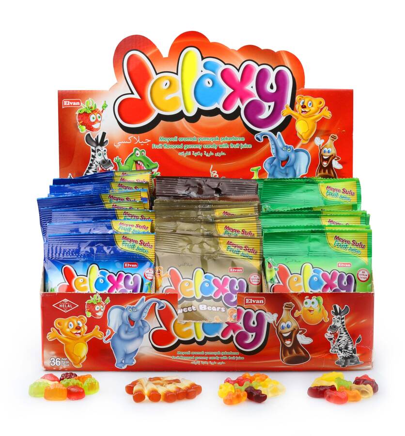 Jelaxy Mix 20 Gr. 36 Adet ( 1 Kutu ) - 1